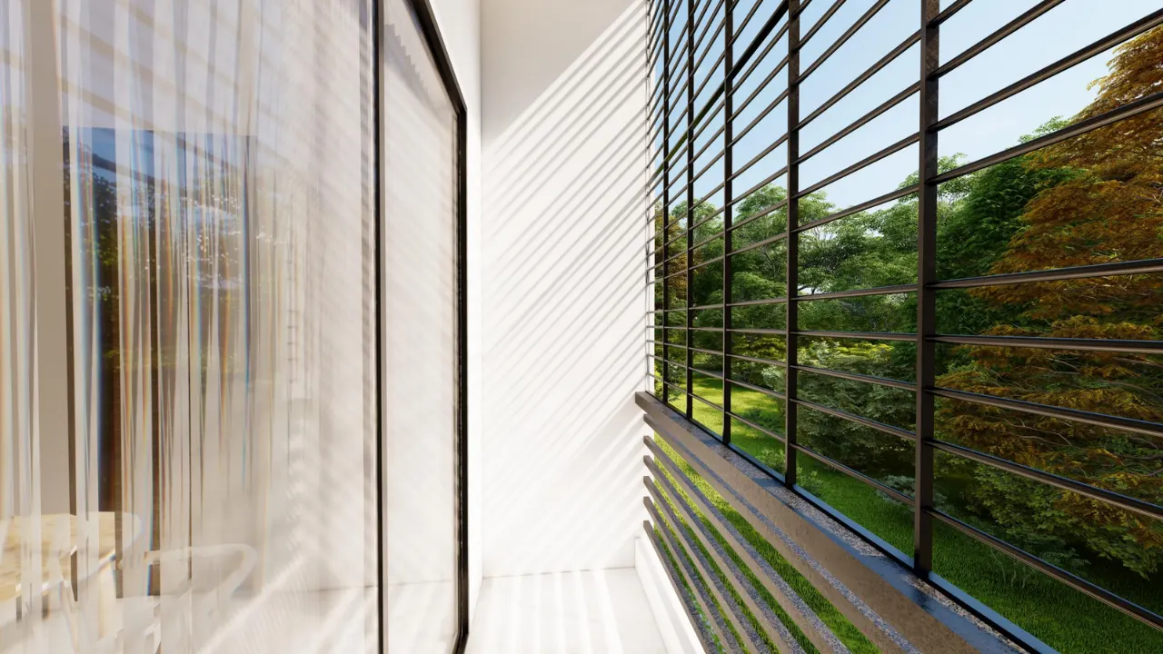 Colourful youth room at Bharosa Care Centre